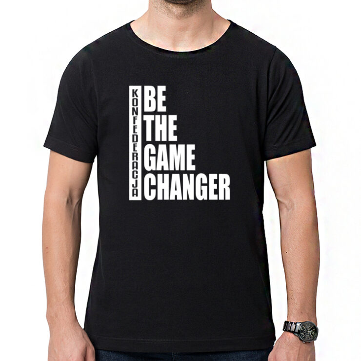 Konfederacja - BE THE GAME CHANGER - t-shirt/koszulka z nadrukiem