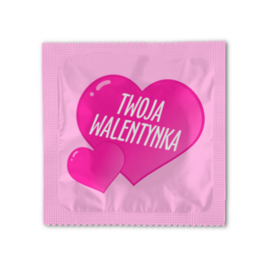 14 luty - Twoja Walentynka - personalizowane prezerwatywy z nadrukiem