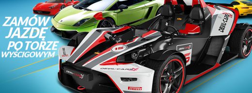 DRITFGIFT - Prezent Marzeń - Zamów jazdę sportowym samochodem po torze wyścigowym
