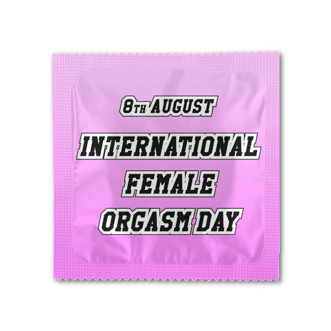 8th August - International Female Orgasm Day 2023